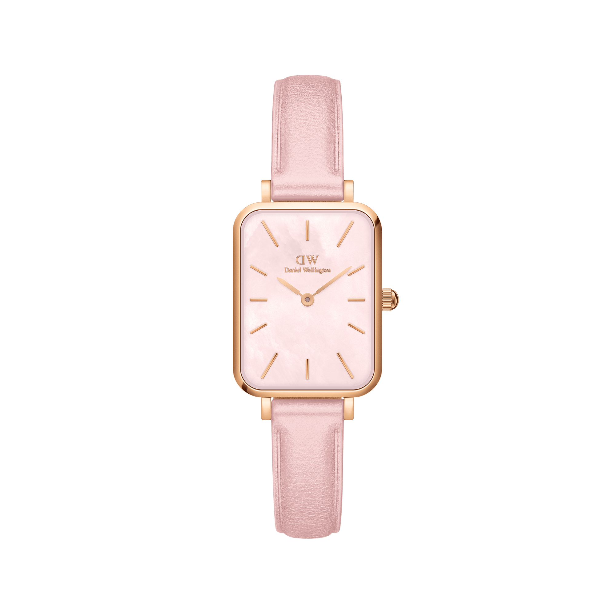 Daniel Wellington DW Klocka Quadro Cherry Blossom 20x26mm Rose Gold