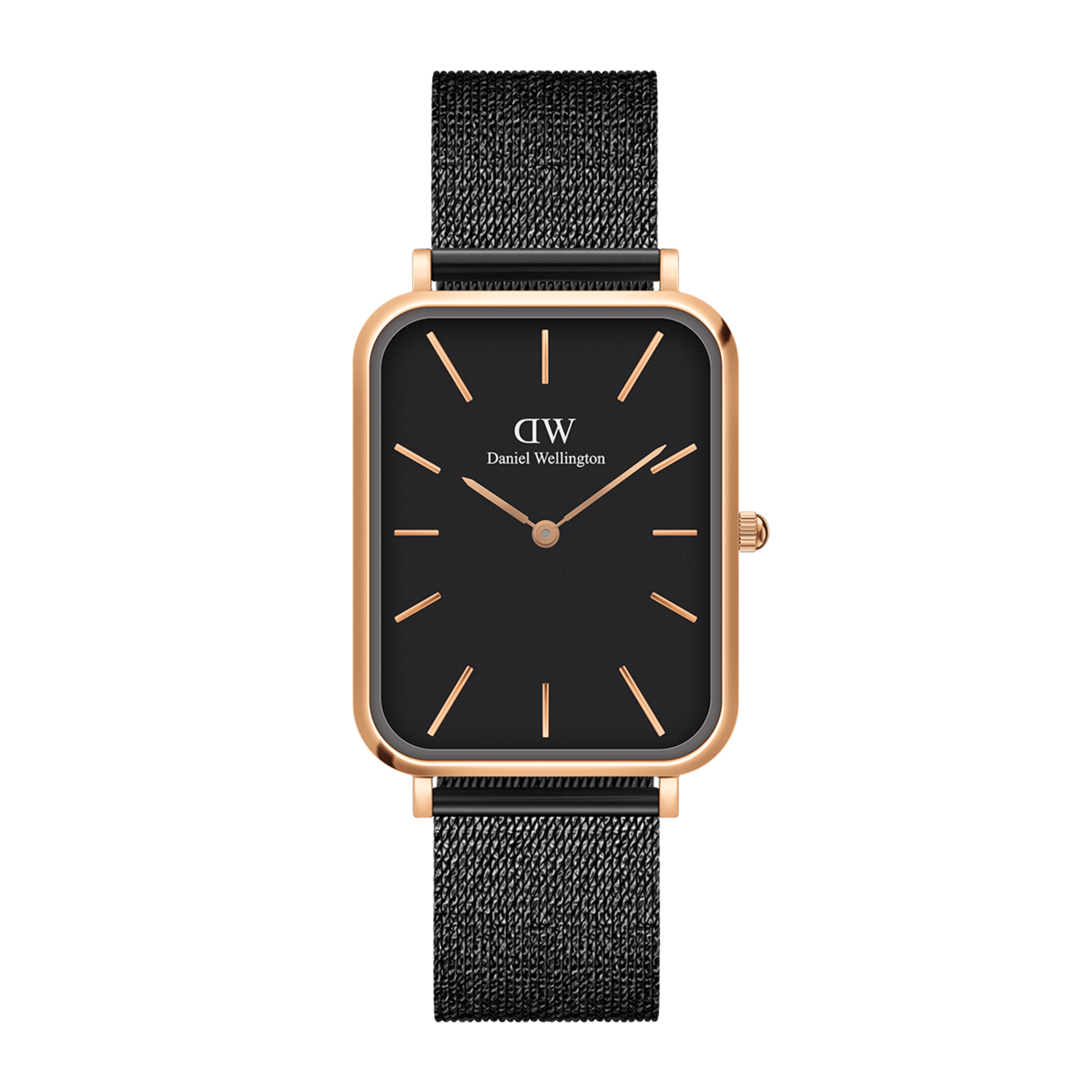 Daniel Wellington DW Klocka Quadro Pressed Ashfield B 29x36.5mm Rose Gold