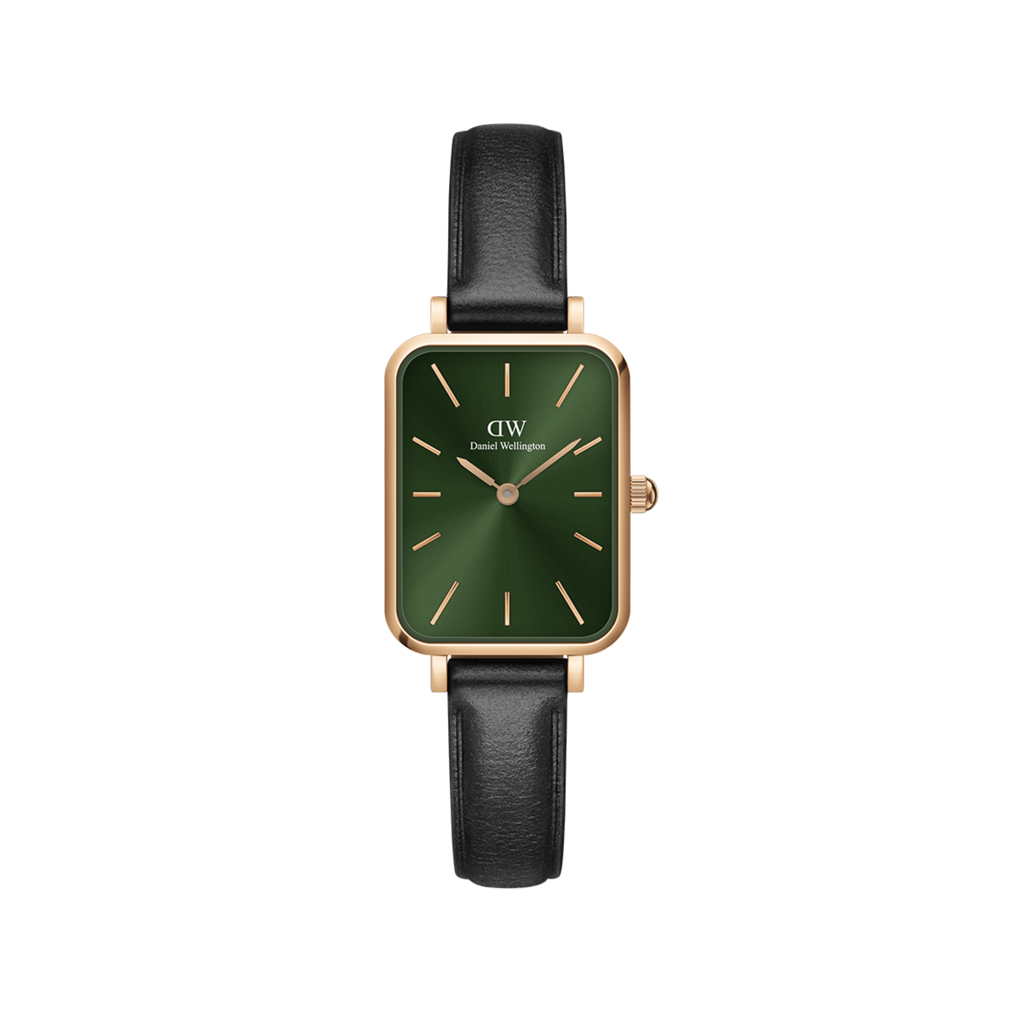 Daniel Wellington DW Klocka Quadro Pressed Sheffield Emerald 20x26mm Rose Gold