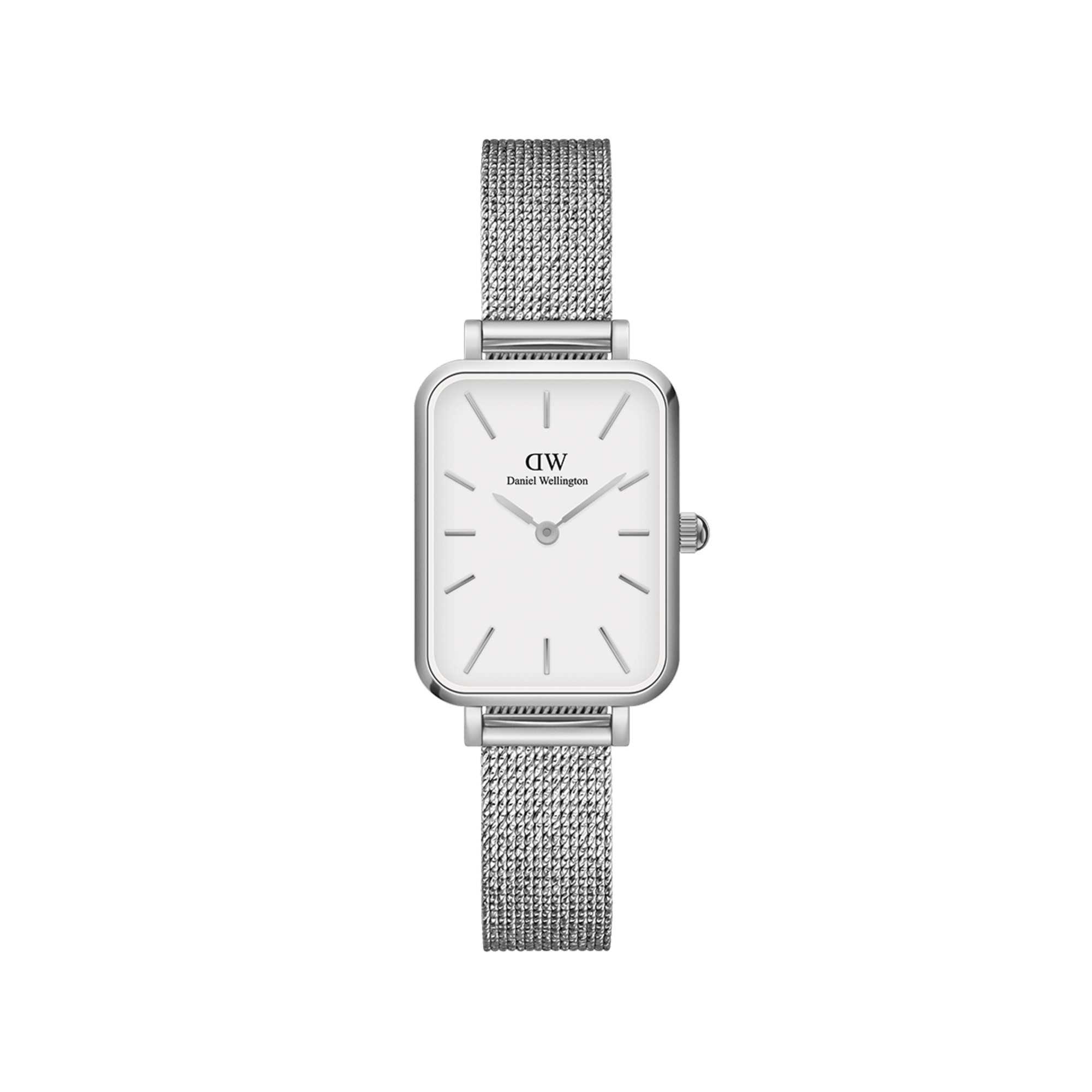 Daniel Wellington DW Klocka Quadro Pressed Sterling 20x26mm Silver