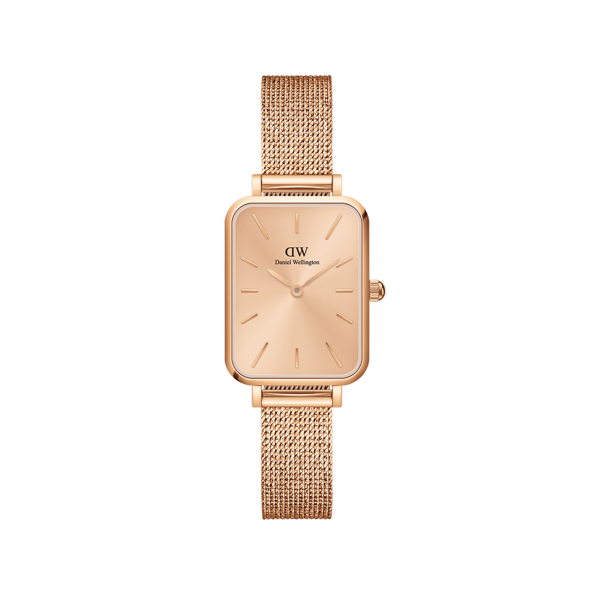 Daniel Wellington DW Klocka Quadro Pressed Unitone 20x26mm Rose Gold