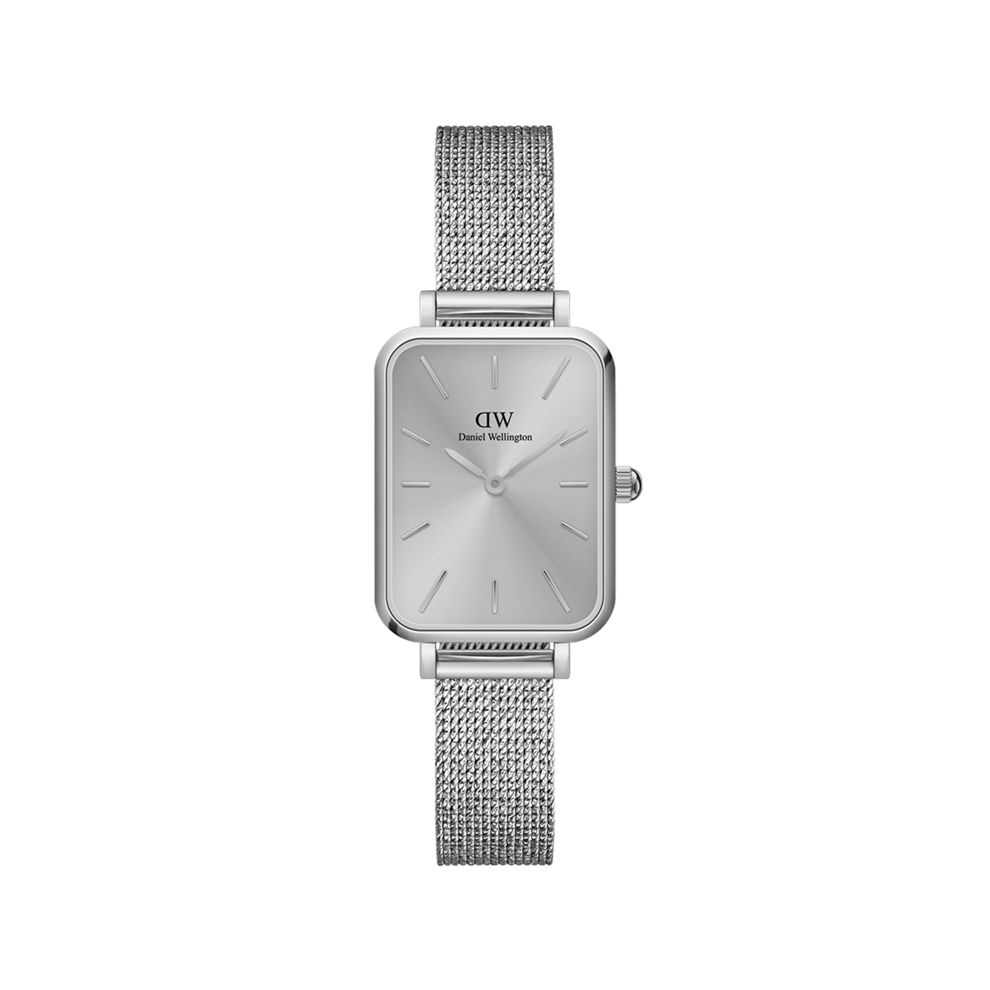 Daniel Wellington DW Klocka Quadro Pressed Unitone 20x26mm Silver