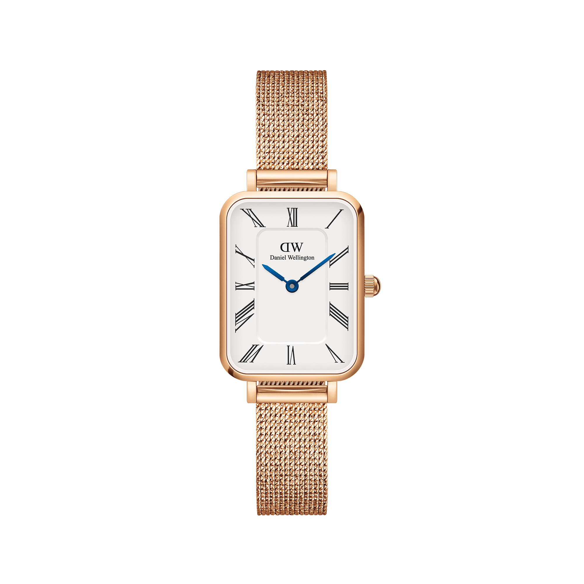 Daniel Wellington DW Klocka Quadro Roman Numerals Melrose 20x26mm Rose Gold