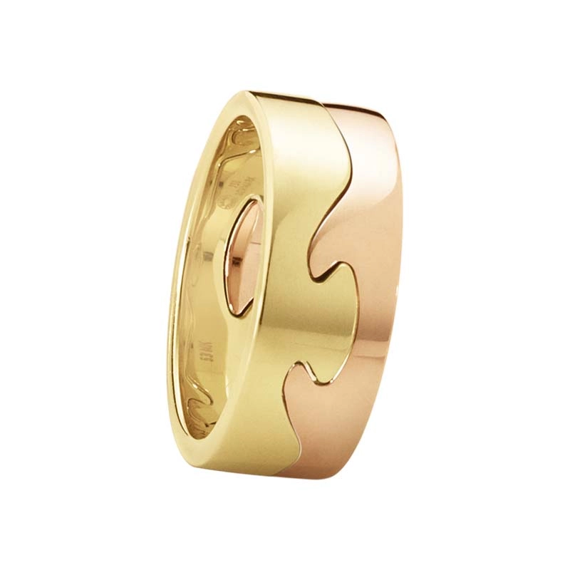 Georg Jensen - Fusion 2-delad Ring Guld/Roséguld