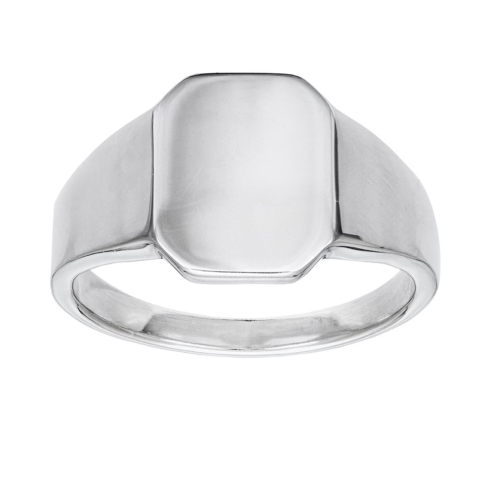 Herr ring i silver, 20.0