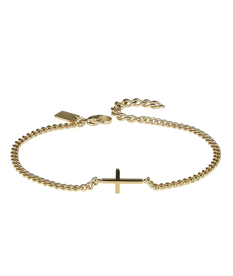 AROCK - CROSS Armband Guld