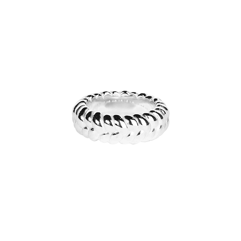 Emma Israelsson - Braided Band Ring Silver