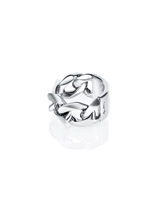 Rock My Chain Ring Silver