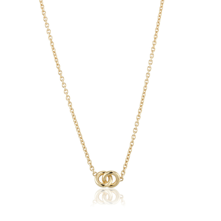 The knot mini Halsband Guld