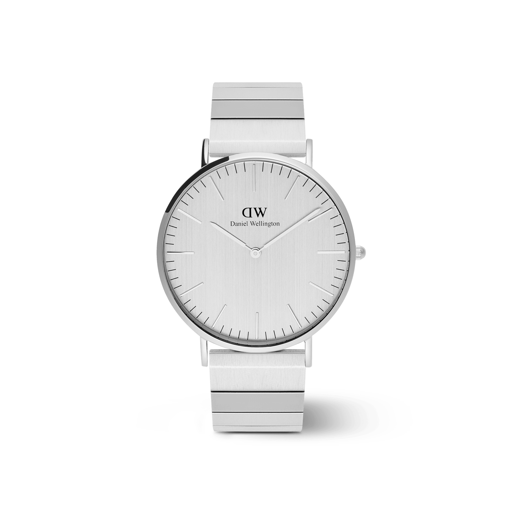 Daniel Wellington DW Klocka Classic Piano Link Silver Unitone 40mm