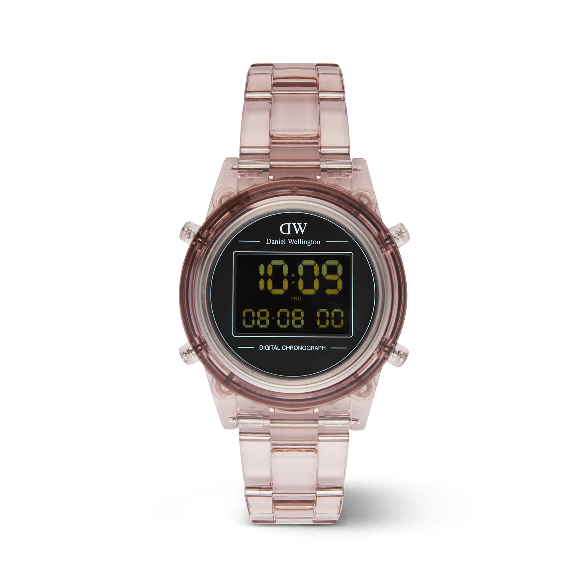 Daniel Wellington DW Klocka Retro Digital Dark Pink 36mm