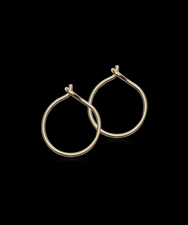 GT Ear Ring 12 mm Guld