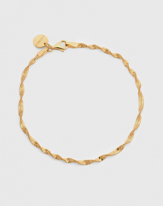 Herringbone Twisted Armband Guld SM