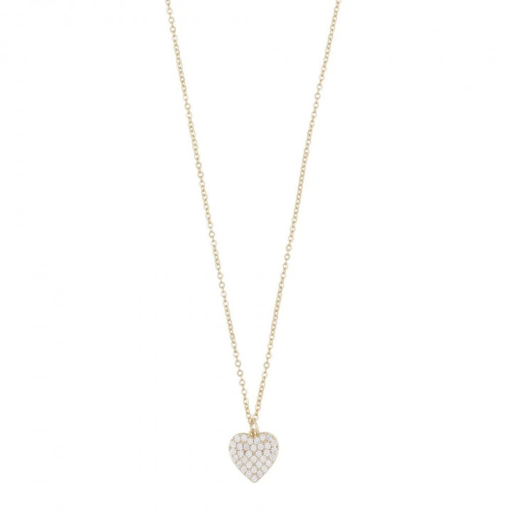 North small heart halsband guld