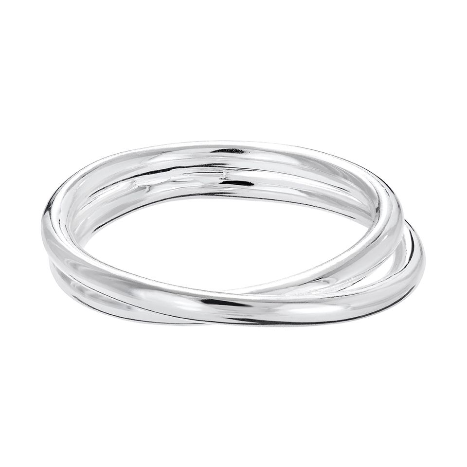 Ring i äkta silver- Omlott, 18.0