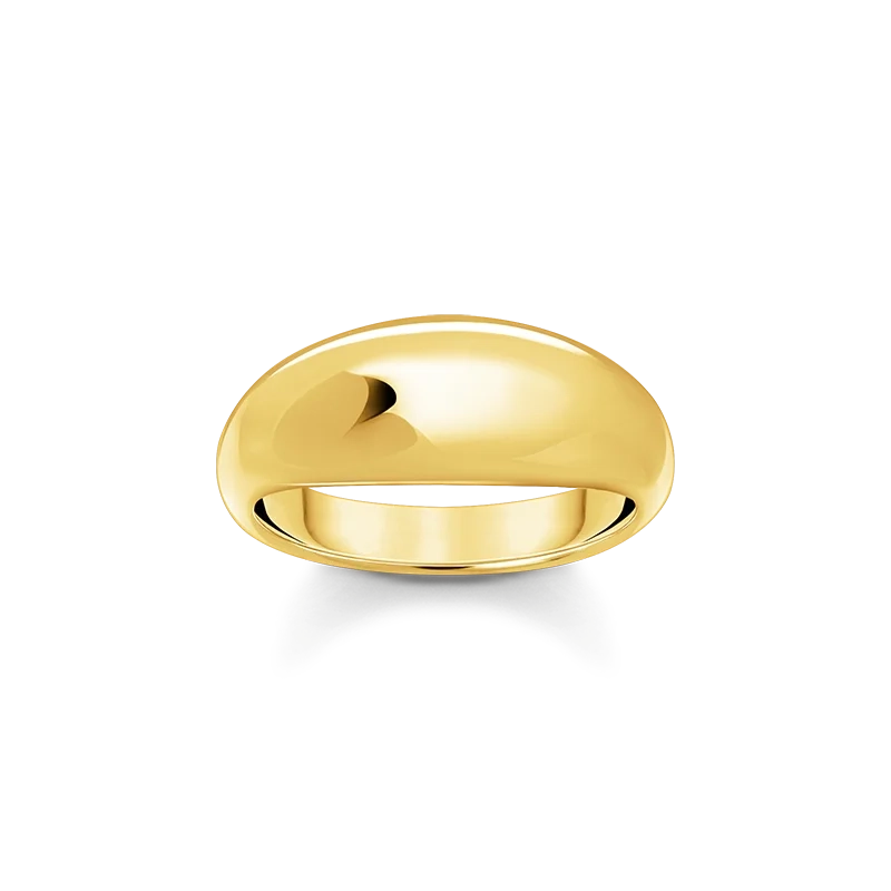 Thomas Sabo - Elegant Klassisk Ring Guld