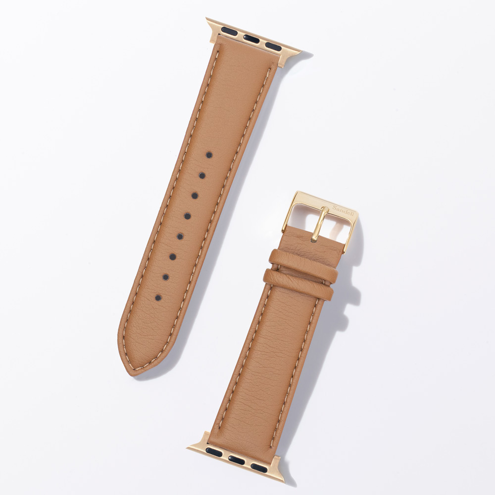 Armband Vintage - Vegan till Apple Watch 38-42mm Guld