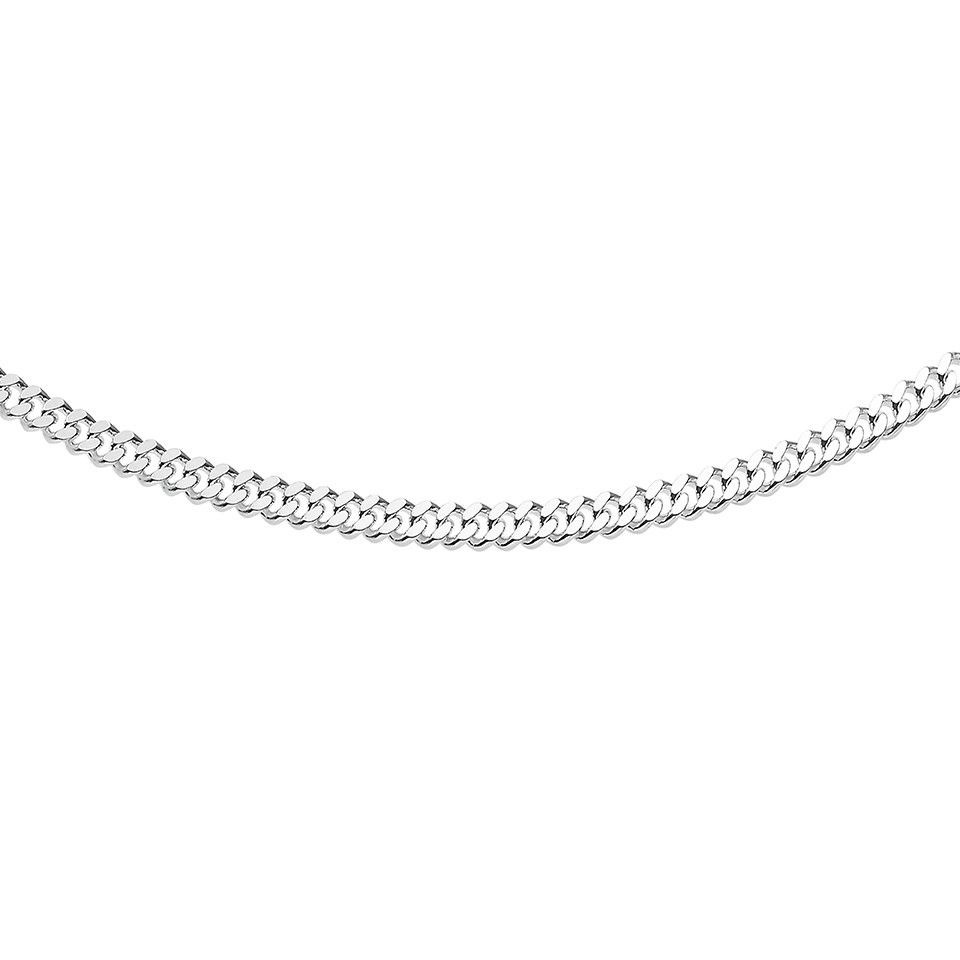 Halsband i äkta silver 55cm