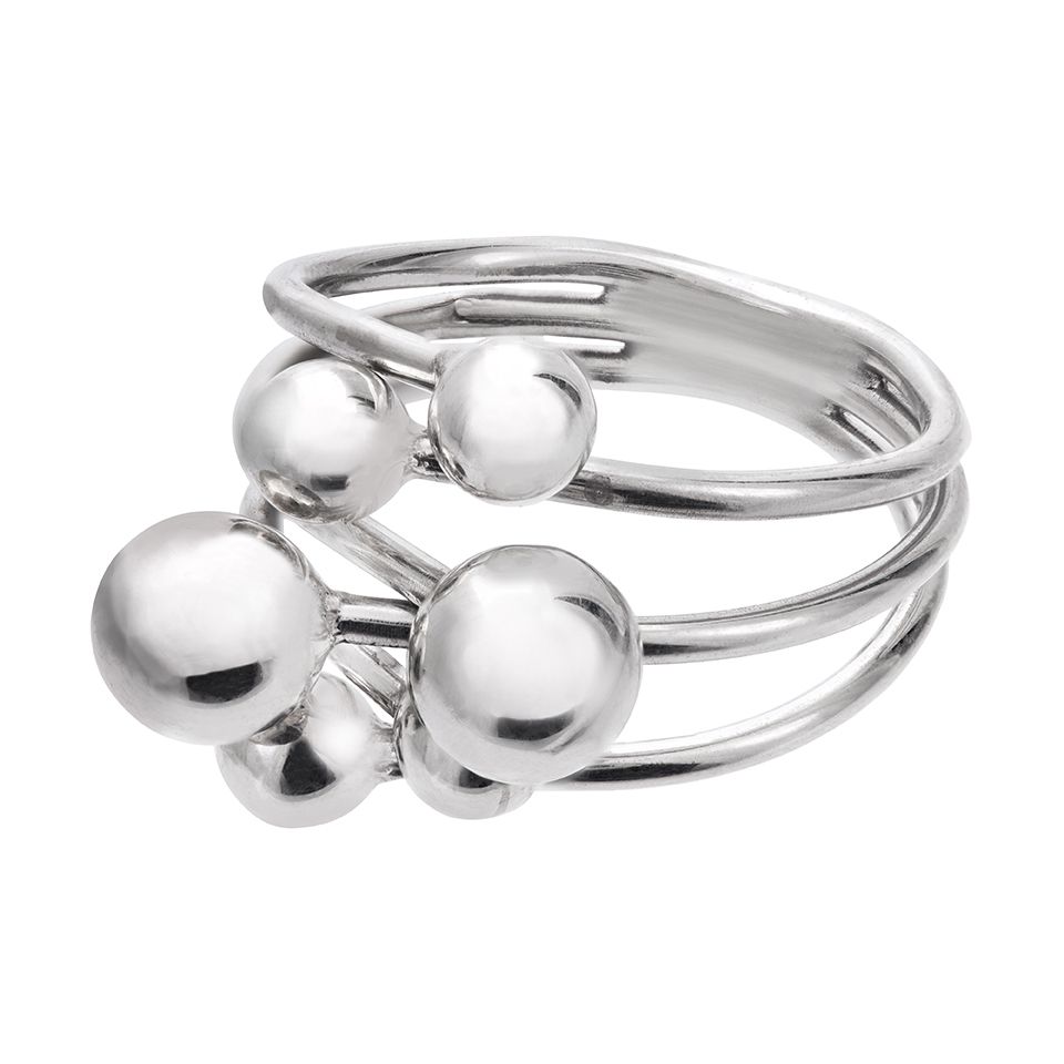 Ring i äkta silver- Bubble Grape, 17.0