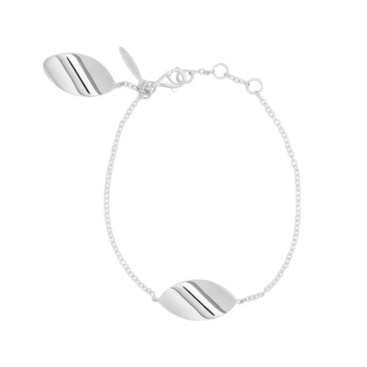 Aqua armband silver