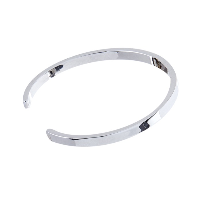 Bear bangle brace armband Silver