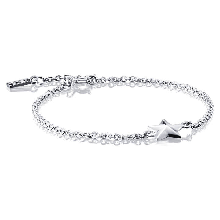 Catch A Falling Star Armband Silver 15-19 cm