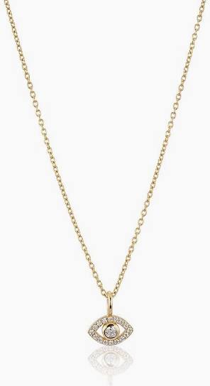 Devine Eye Mini Halsband Guld