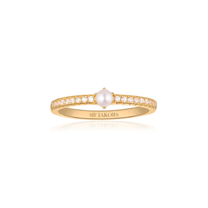 ELLERA PERLA UNO Ring (Guld)