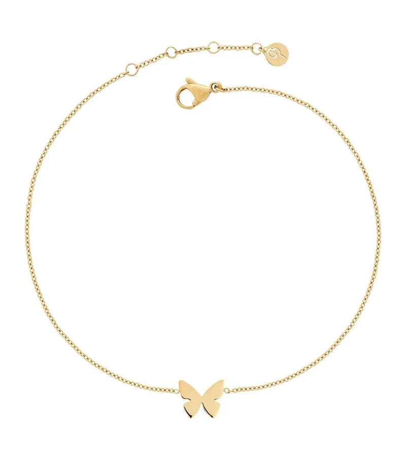 Edblad - Papillon Anklet Gold