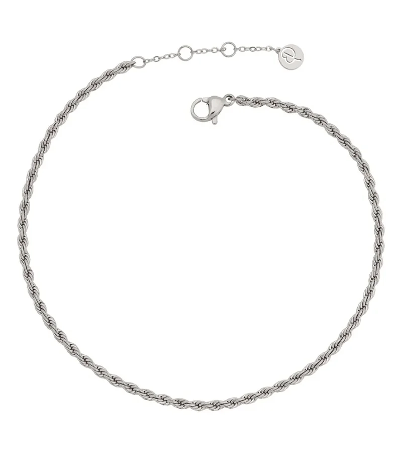 Edblad - Rope Anklet Steel