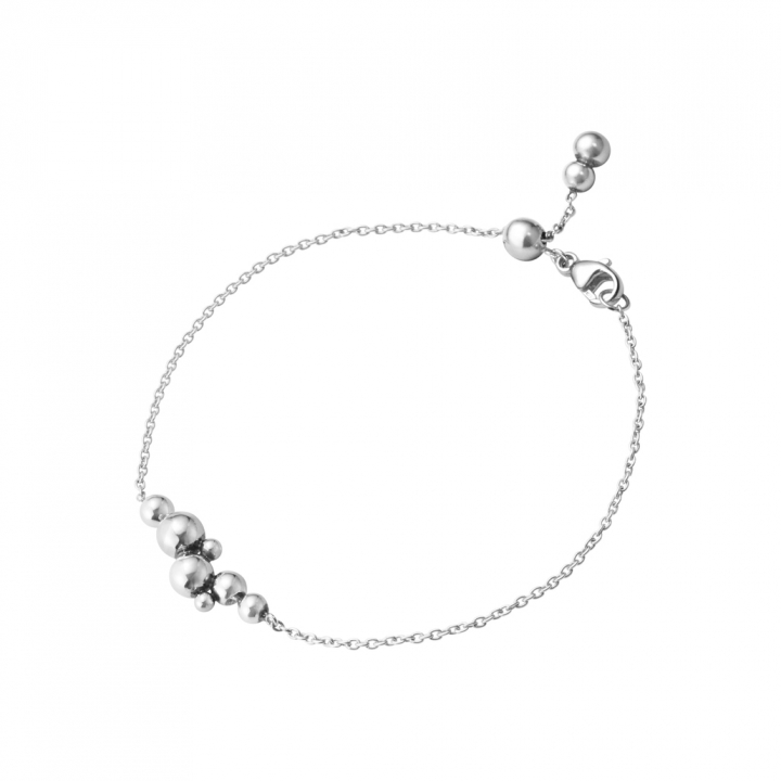 GRAPE CHAIN Armband Silver