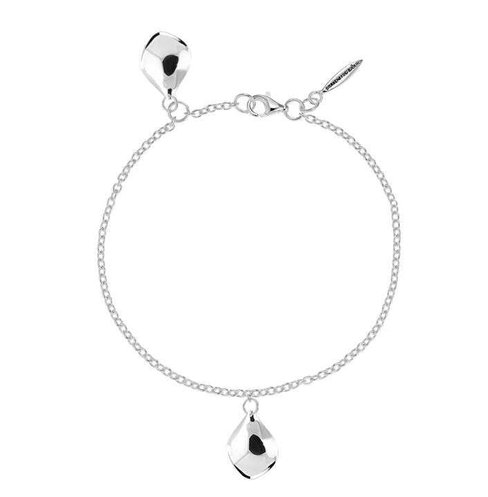 Gaias Grace single armband silver