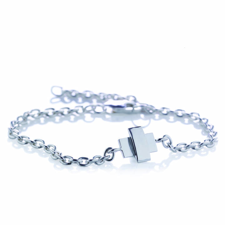 Little Cross Armband Silver