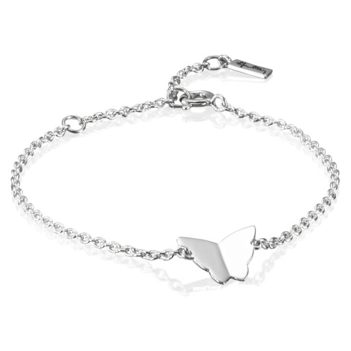 Little Miss Butterfly Armband Silver 17-19 cm