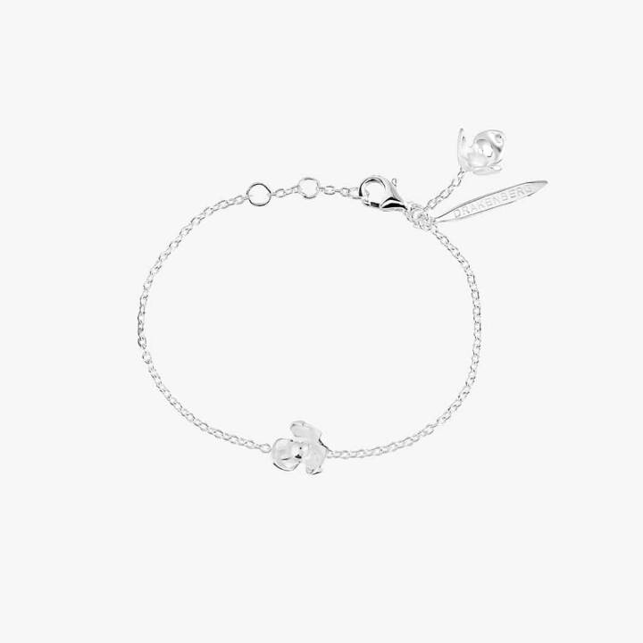 Lotus armband silver