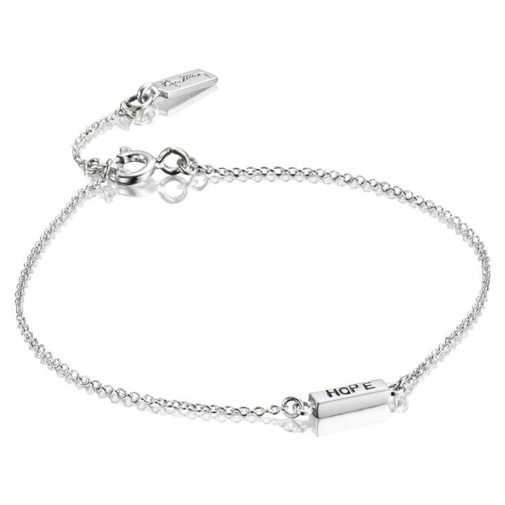 Mini Me Hope Armband Silver 17-19 cm