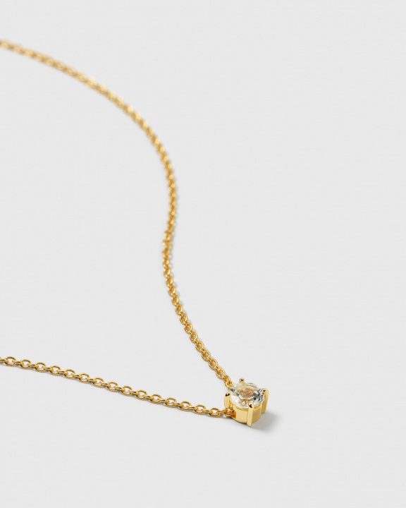 Minimalistica Solo Nova Halsband Guld