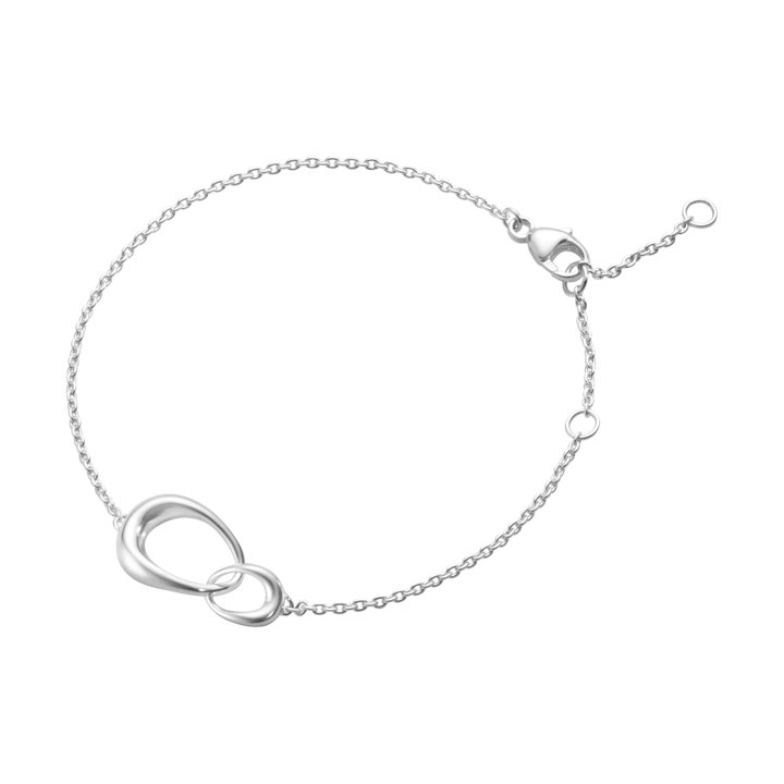 OFFSPRING INTERLOCKING Armband Silver