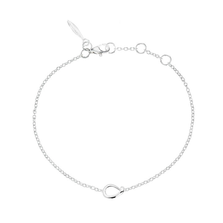 Ocean drop armband silver