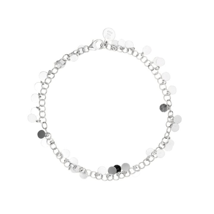 Petal armband Silver