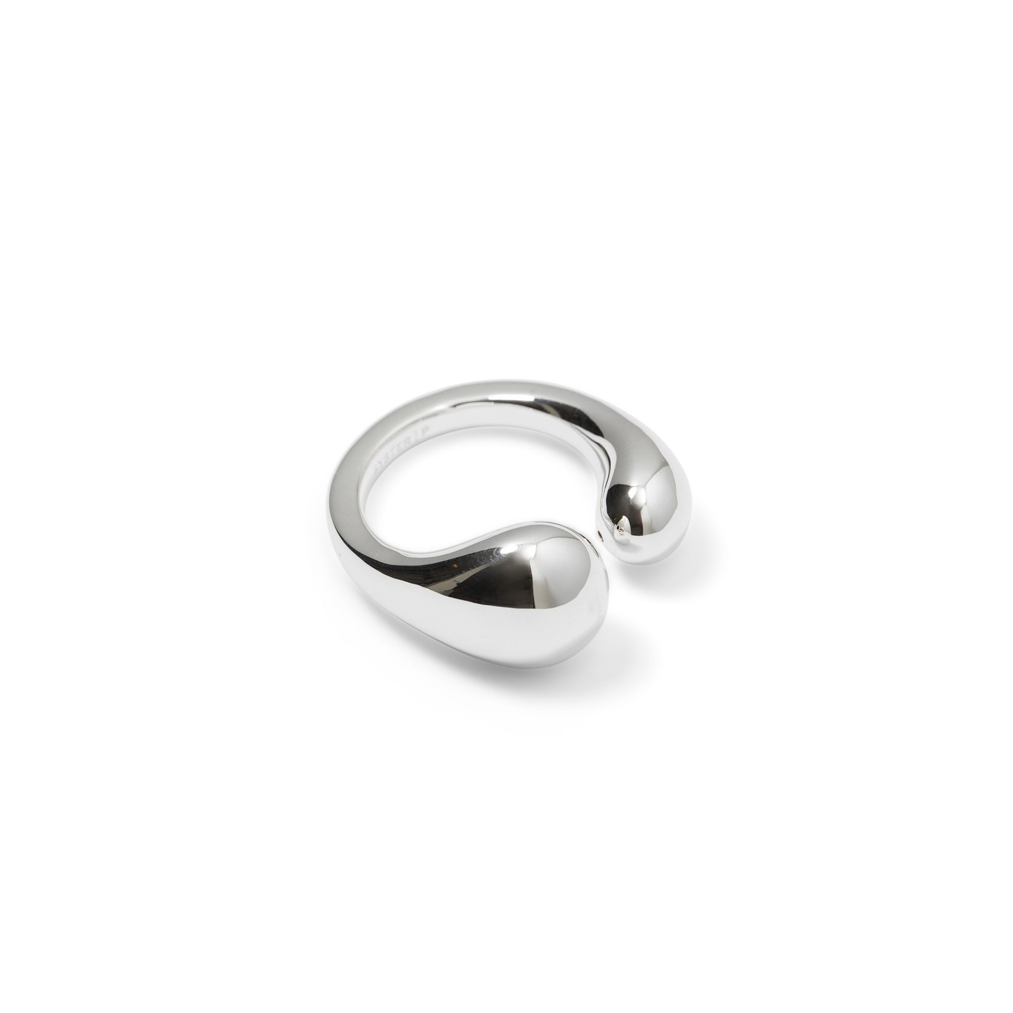 Ring i äkta silver- Bolded Drops, 18.0