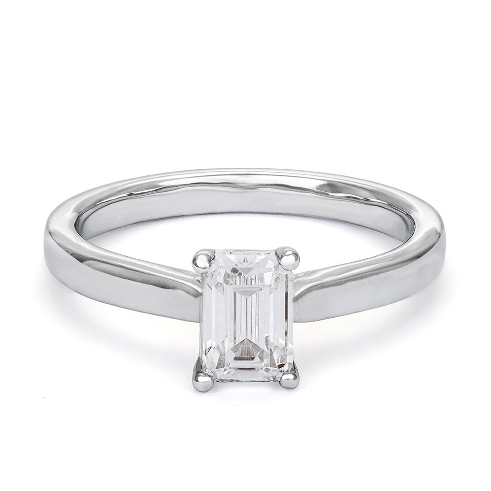 Ring med labbodlad diamant Stella, 17.0