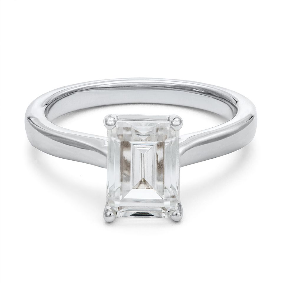 Ring med labbodlad diamant Stella, 19.0