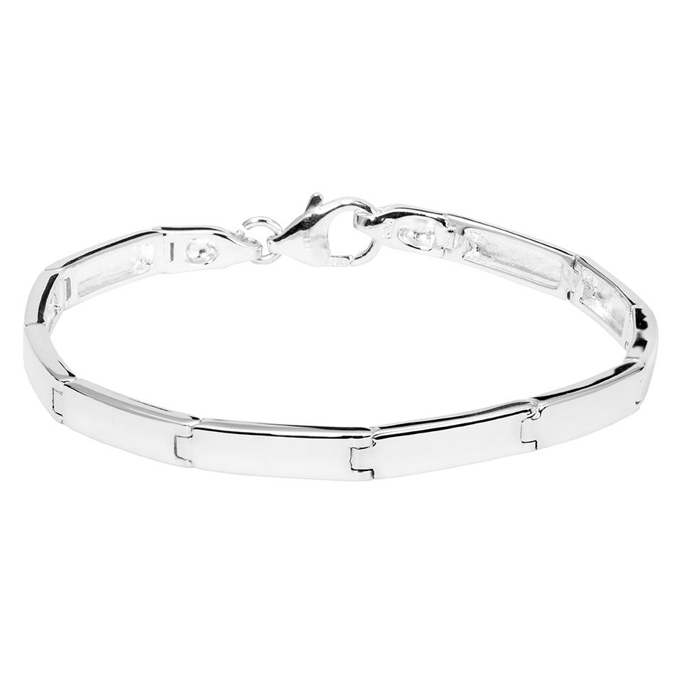 Stelt armband i äkta silver