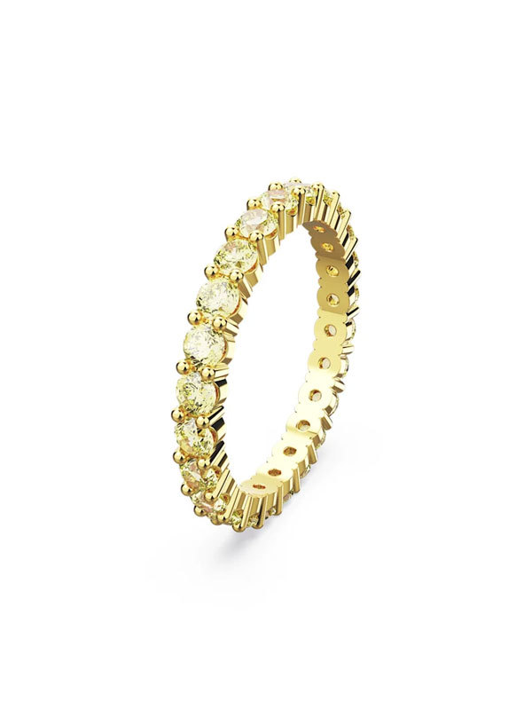 Swarovski Ring Matrix - Guld/Gul 17mm REA