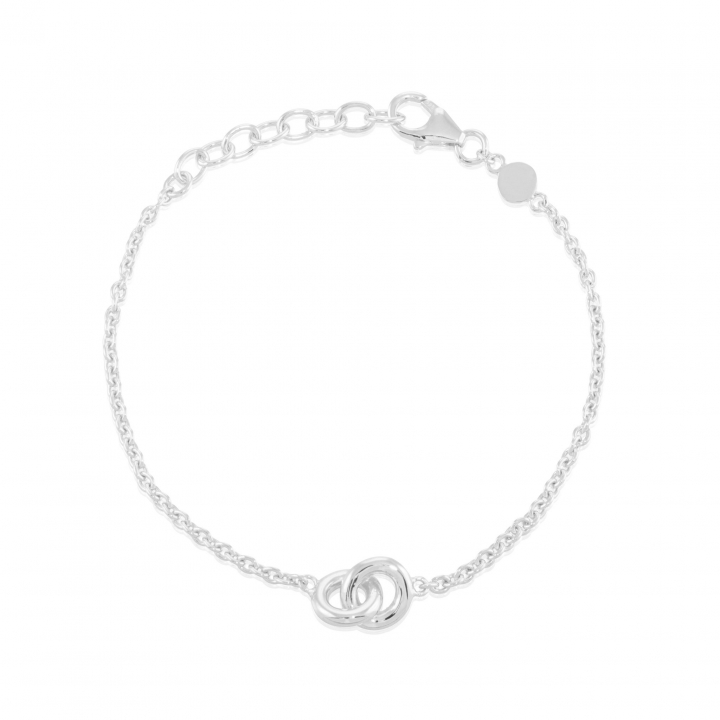 The knot mini Armband Silver