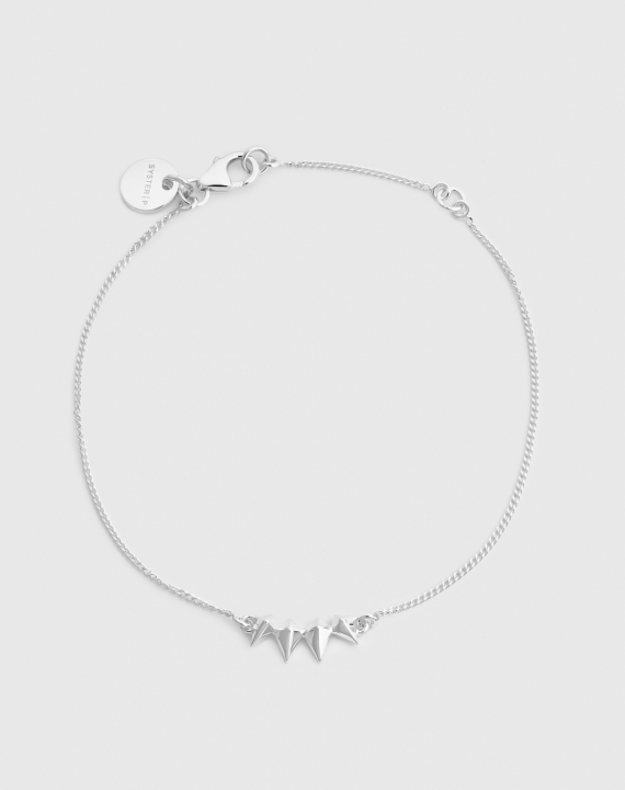 Uma Spike Armband Silver