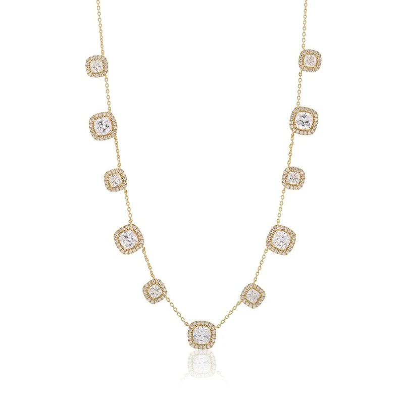 Carolina Gynning - Glamorous Multi Halsband Guld