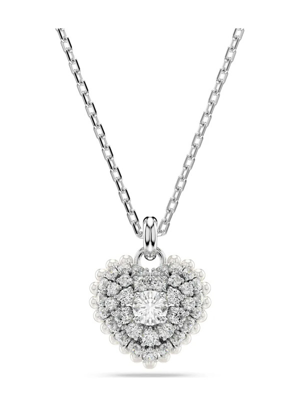 Swarovski Halsband Hyperbola Heart - Silver