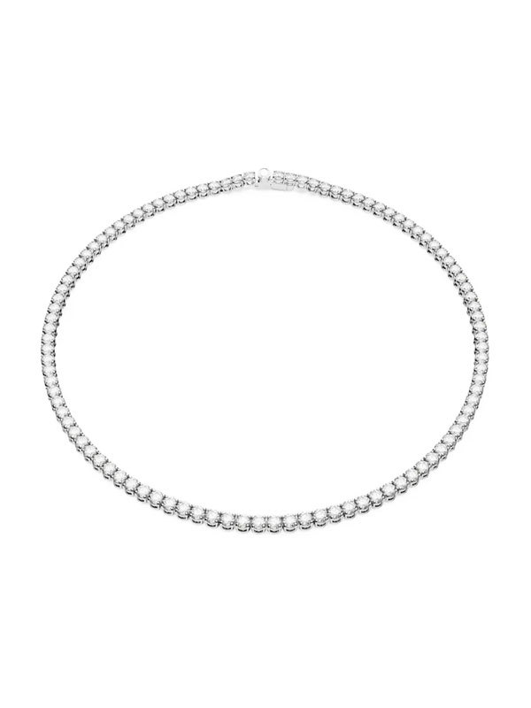 Swarovski Halsband Matrix Tennis - Silver